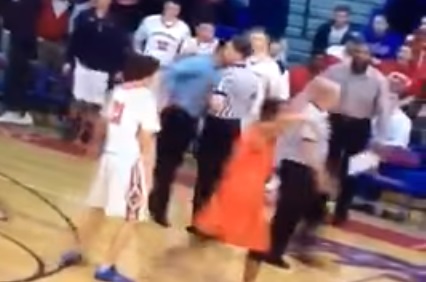 Neshaminy boys' basketball coach headbutts a referee during game