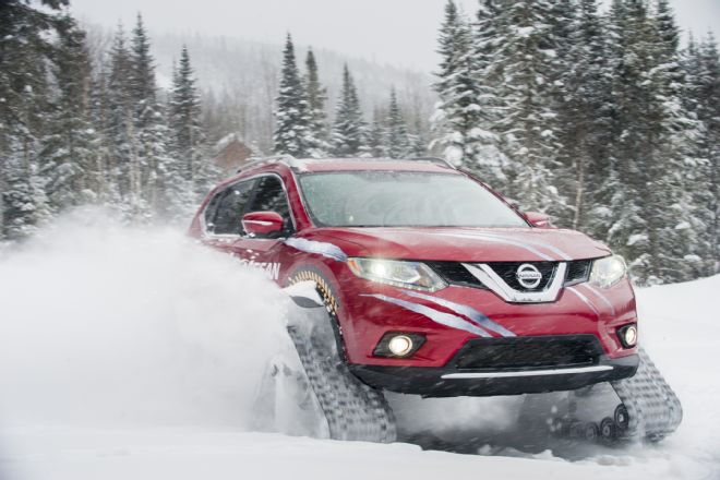 Nissan Rogue Warrior Concept Front Three Quarter In Motion