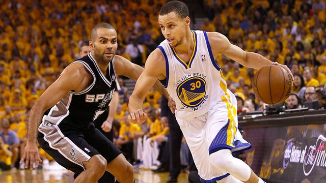 Curry, Warriors exert force over Spurs