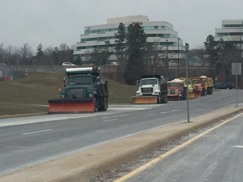 Snow plows are ready  Credit Mara Gifford via Twitter