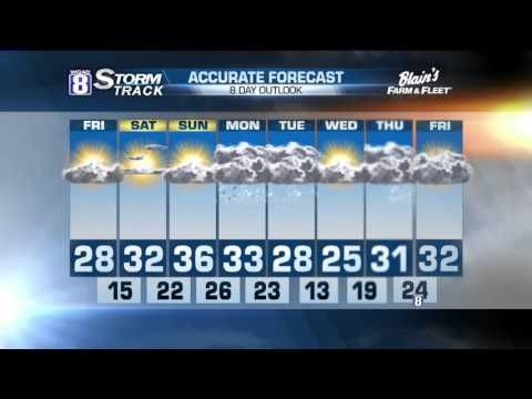 Light snow moves in for Tuesday