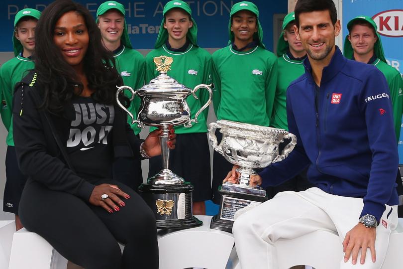 Novak Djokovic Serena Williams