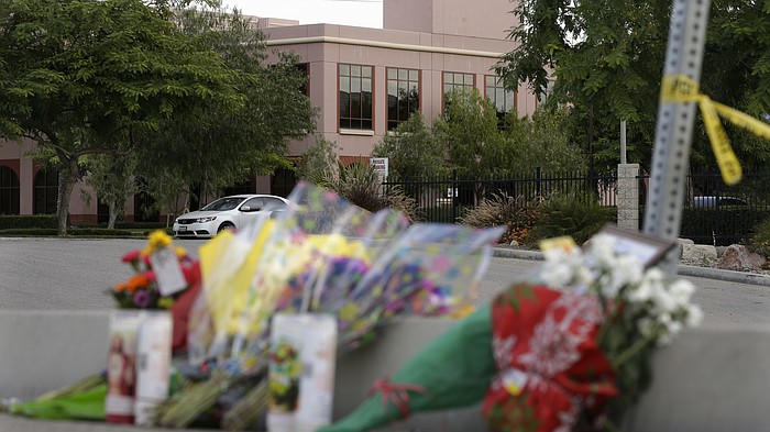 Counselors will be on site as employees return to work at the Inland Regional Center the site of a mass shooting last month in San Bernardino Calif.'I honestly expect those people that even think they're healed are going to come back and they'r