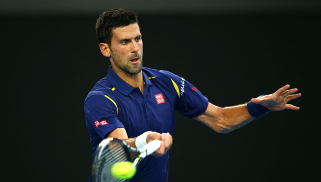 World No1 Novak Djokovic