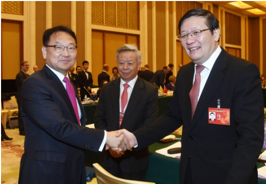 Finance minister arrives in China for AIIB meetings