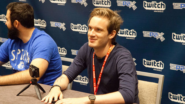 PewDiePie at PAX 2015