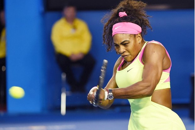 Serena secured her sixth Australia Open title with victory over Maria Sharapova in last year’s final
Filip Singer  EPA