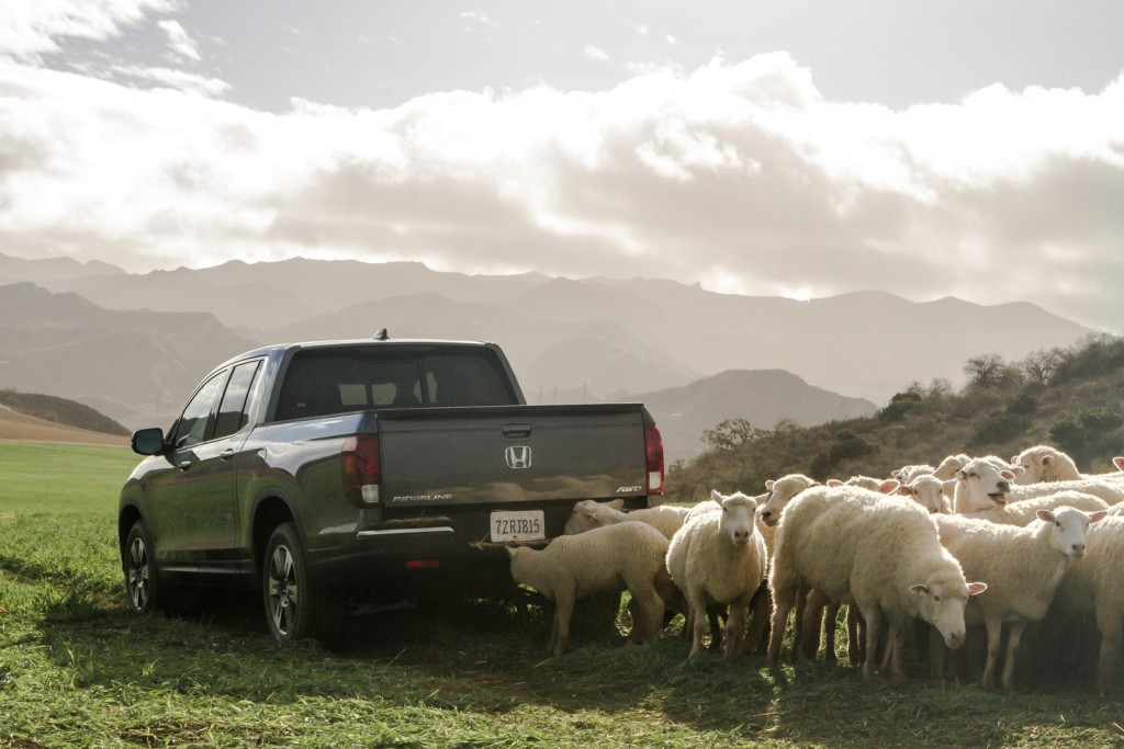 2016 Super Bowl Honda stars the 2017 Ridgeline image