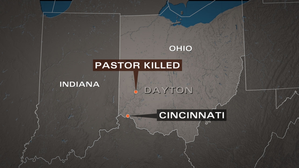 A pastor at St. Peter's Missionary Baptist Church in Dayton Ohio was shot and killed