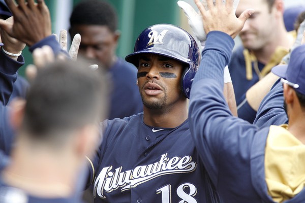 A's Acquire OF Khris Davis from Brewers for C Jacob Nottingham and RHP Bubby Derby