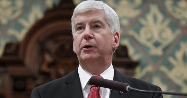 ASSOCIATED PRESS
Michigan Gov. Rick Snyder said he didn't know the Flint area had seen a deadly rise in Legionnaires disease