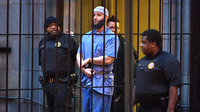 Adnan Syed was back in court Wednesday 16 years after being convicted of his former girlfriend's murder.   Getty Images