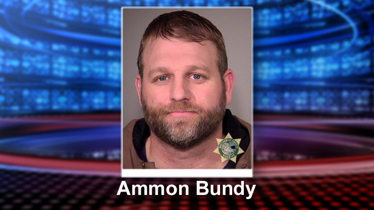 Ammon Bundy mugshot