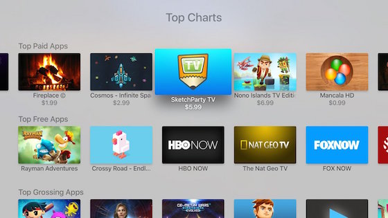 Classement-App-Store-Apple-TV