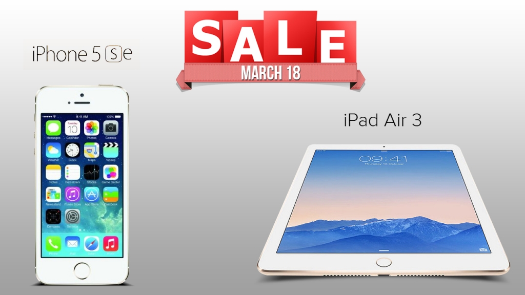 Apple Inc. iPhone 5SE and iPad Air 3 Set To Go On Sale On March 18