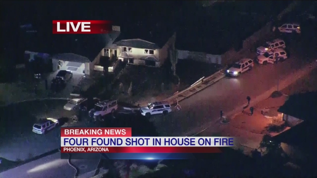 LIVE STREAM: Authorities: Four reported shot at Phoenix home on fire