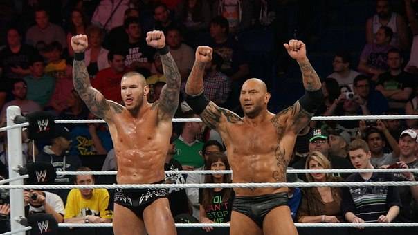 Batista was last seen in the WWE in a WHC angle in 2014