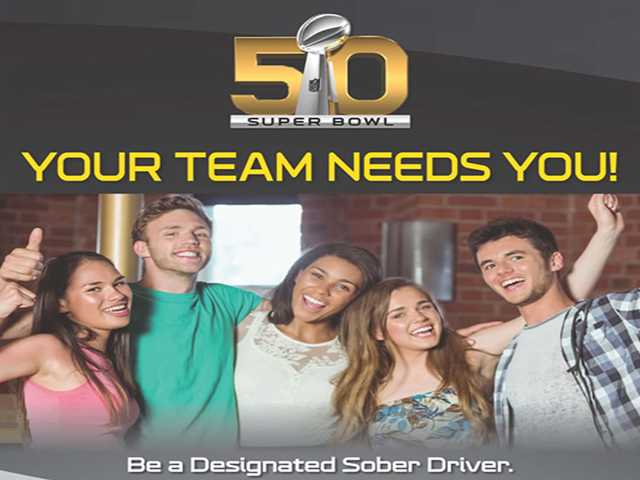 Super Bowl fans don't let others drive home drunk