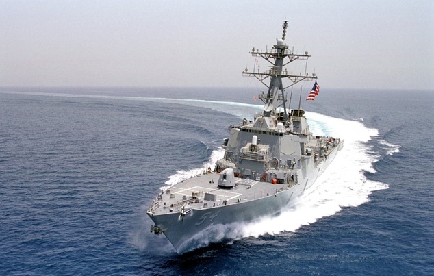 Pentagon spokesman Jeff Davis said the USS Curtis Wilbur made the'innocent passage off Triton Island in the Paracel island chain which is claimed by China Taiwan and Vietnam