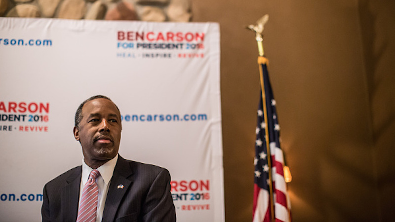 Ben Carson Will Return Home to Florida After Iowa Caucuses