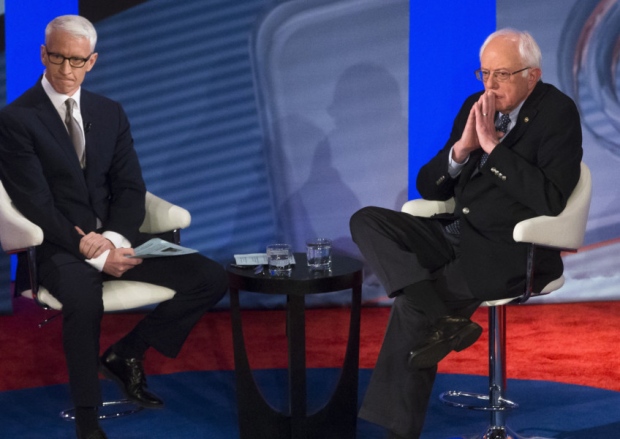 Bernie Sanders was only narrowly defeated by Hillary Clinton in the Iowa caucuses