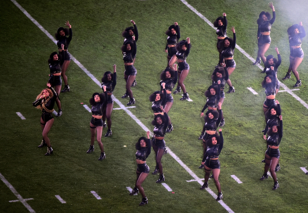 Beyonce performs during the Pepsi Super Bowl 50 Halftime Show