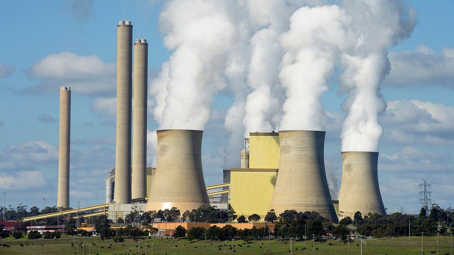 Bloomberg News              Steam billows from AGL’s Loy Yang coal-fired power station in the Latrobe Valley Australia