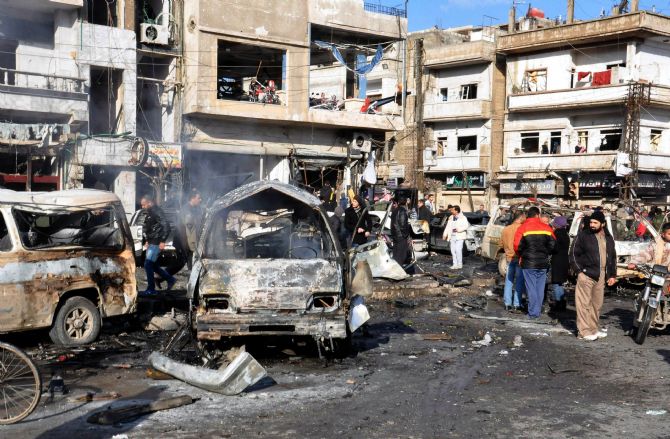 Bombs kill 45, wound 110 near Syria shrine