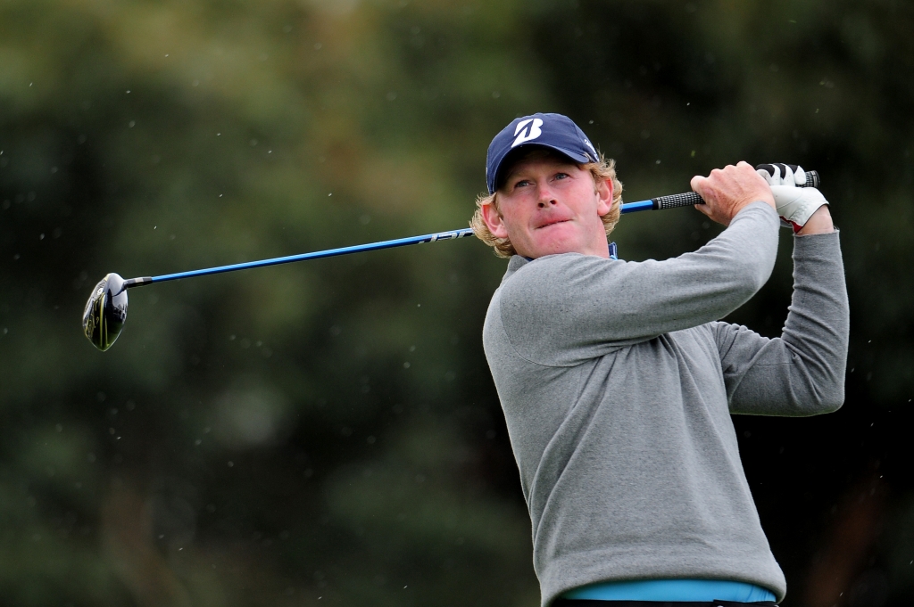 Brandt Snedeker during the final round of the Farmers Insurance Open at Torrey Pines South