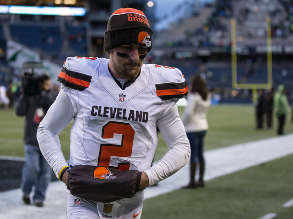 Cleveland Browns quarterback Johnny Manziel