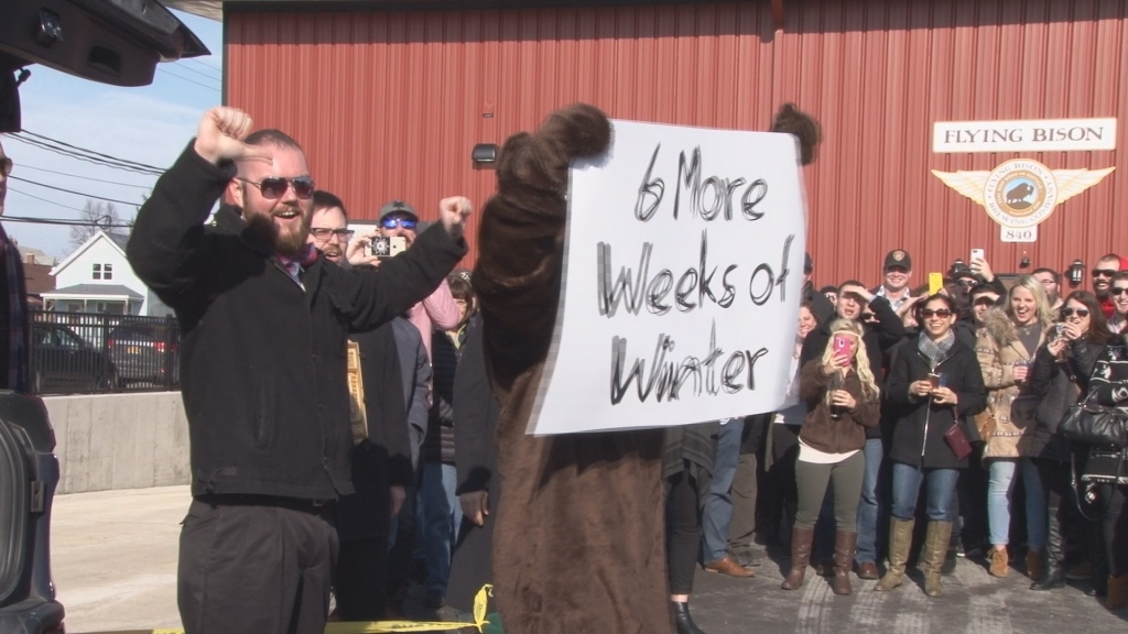 Buffalo Mack calls for six more weeks of winter. We'll see if Punxsutawney Phil agrees on February 2