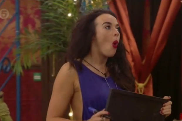 CHANNEL 5    
     SHOCK Stephanie Davis is not too pleased after Danniella was caught out