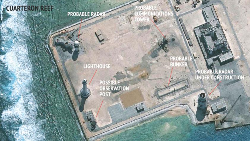 China may be Building High-Power Radar on Disputed Island, Says Washington Think-Tank