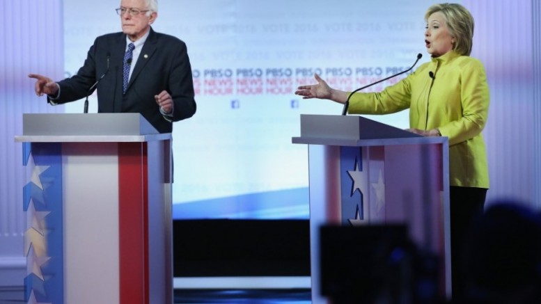 Bernie Sanders Dines With Al Sharpton In Harlem