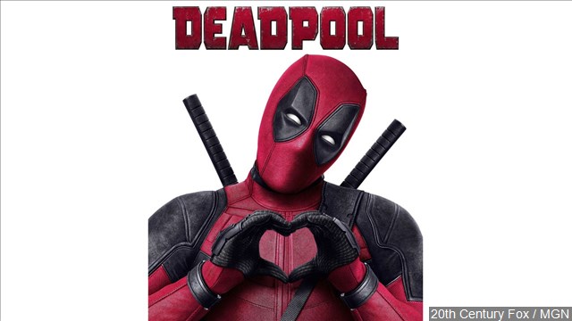 Deadpool has biggest opening for an R-rated film ever	 	 	 			image courtesy of MGN Online