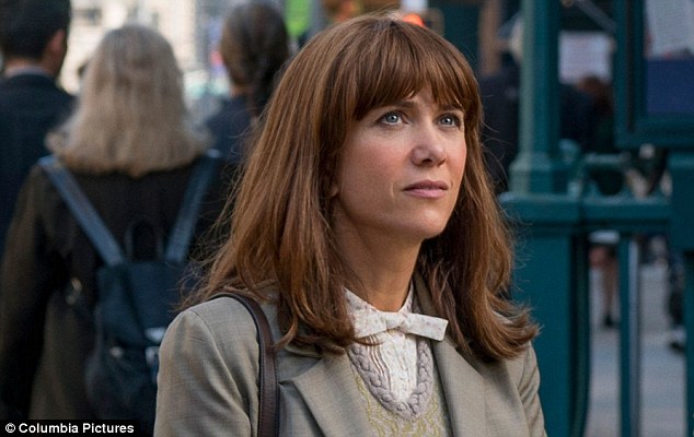 Demure Kristen Wiig appears demure with a plain and simple haircut in this close-up still from the movie due out on July 15 in the US and UK