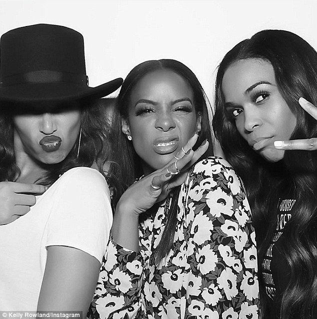 Beyonce Reunites With Her Destiny's Child Pals at Kelly Rowland's 35th Birthday Party -- See the