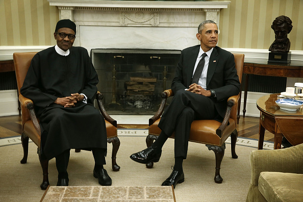 President Obama Meets With Nigerian President Buhari At White House