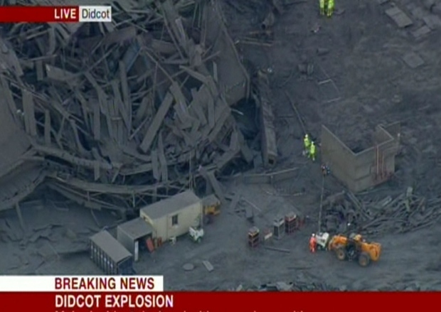 Didcot Power Station explosion casualties reported