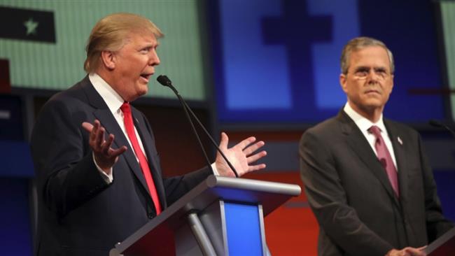 Donald Trump on Sunday refused to take responsibility for Jeb Bush’s exit from the 2016 US presidential race