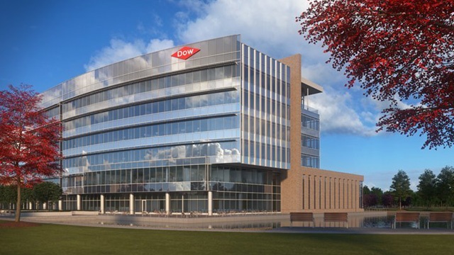 Dow Chemical headquarters in Midland Michigan