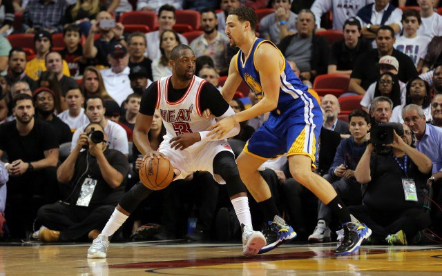 Wade and Thompson battled it out on Wednesday