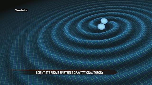 'Gravitational waves detected 100 years after Einstein's prediction'