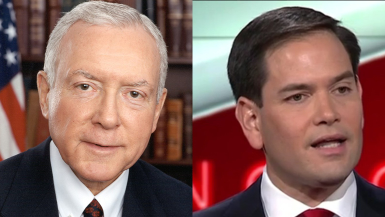 Following Bush’s campaign suspension Sen. Hatch endorses Rubio Hatch