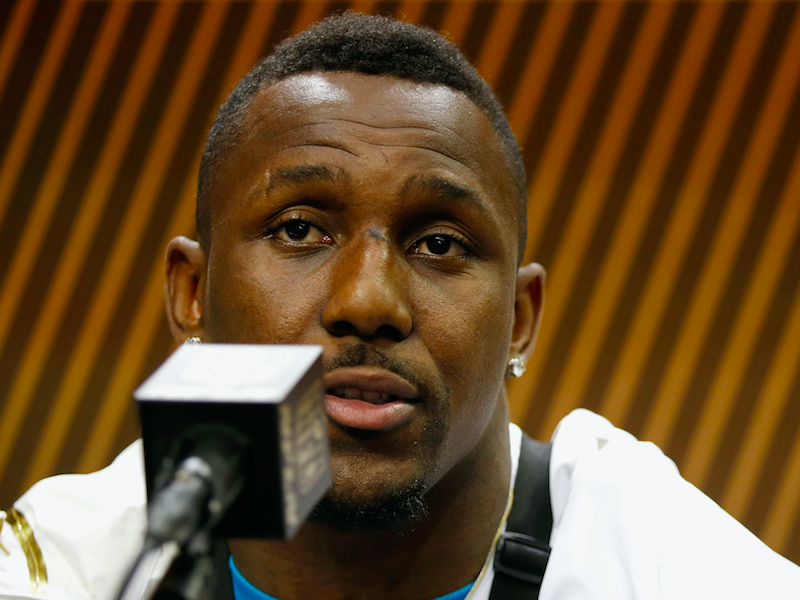 Carolina Panthers linebacker Thomas Davis