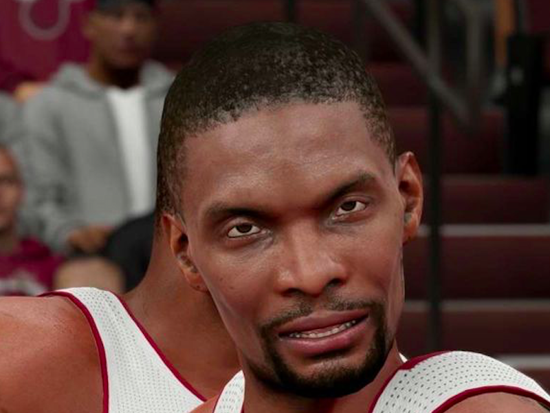 Chris Bosh in NBA 2K16