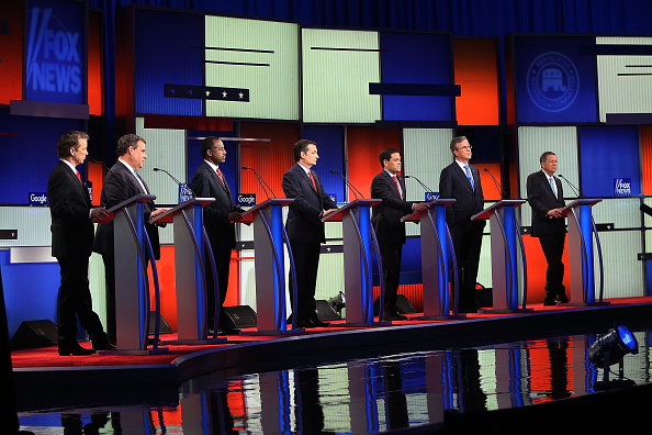 GOP presidential debate in Iowa on Jan. 28 2016