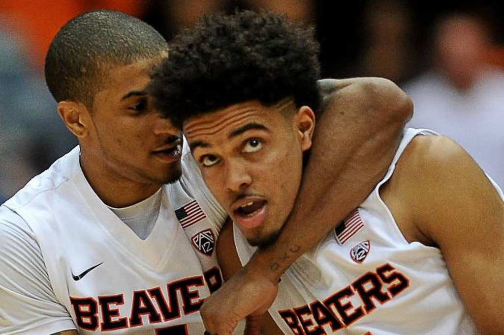 Gary Payton II and Stephen Thompson Jr colaborated to lead the Beavers past the Utes