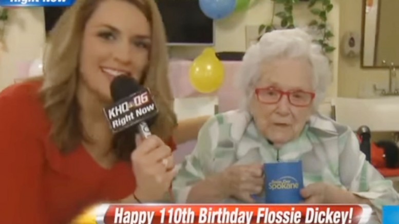 Watch: 110-year-old woman gives best interview ever from nursing home on her birthday