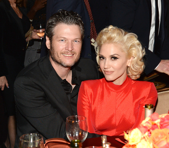 Gwen Stefani and Blake Shelton